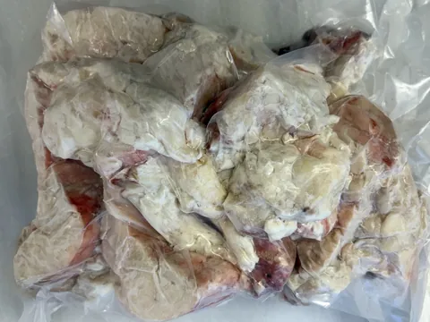 Suet, vacuum-sealed pack.